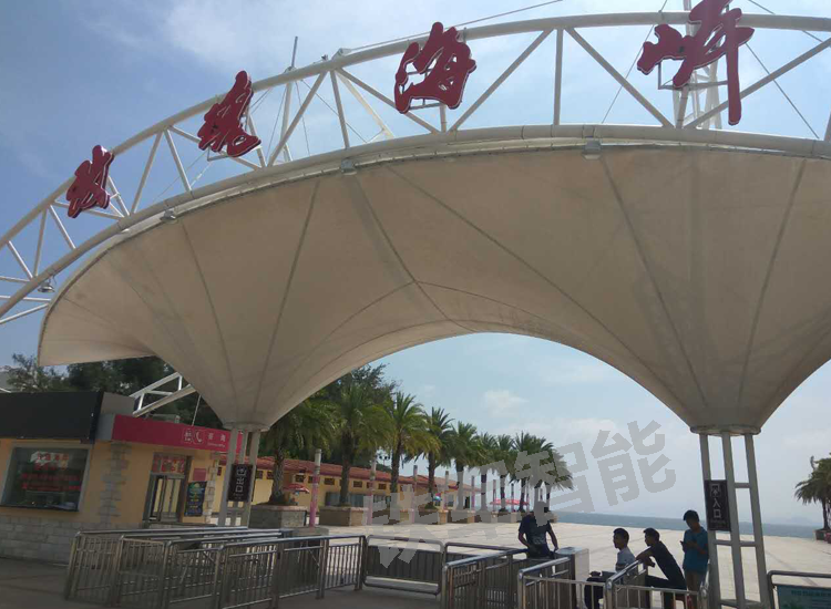 深圳玫瑰海岸-景區(qū)三輥閘閘機工程項目