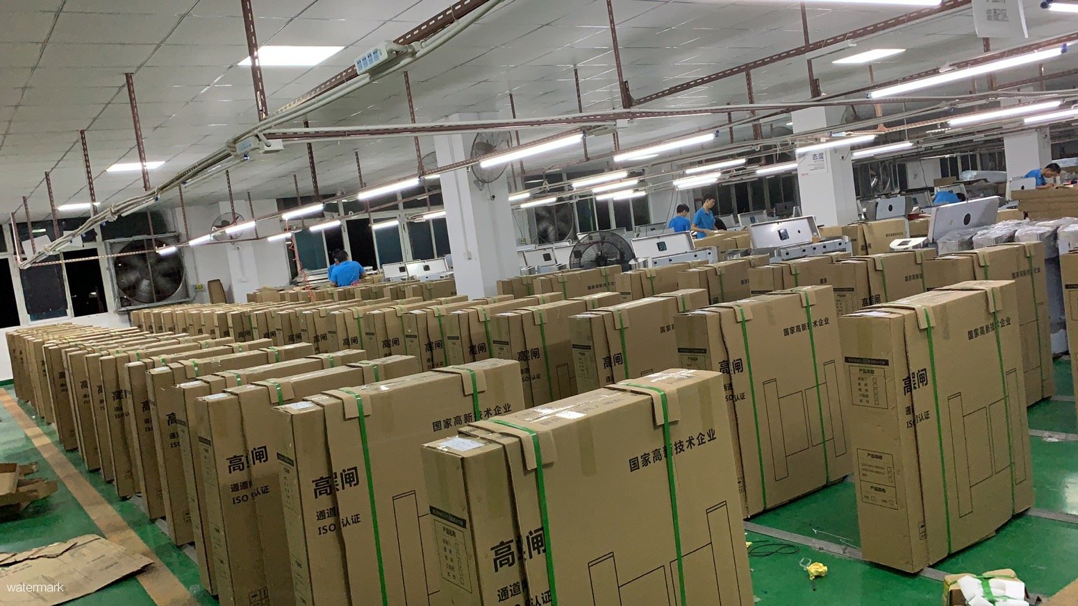 深圳專業高端定制閘機廠家發貨現場